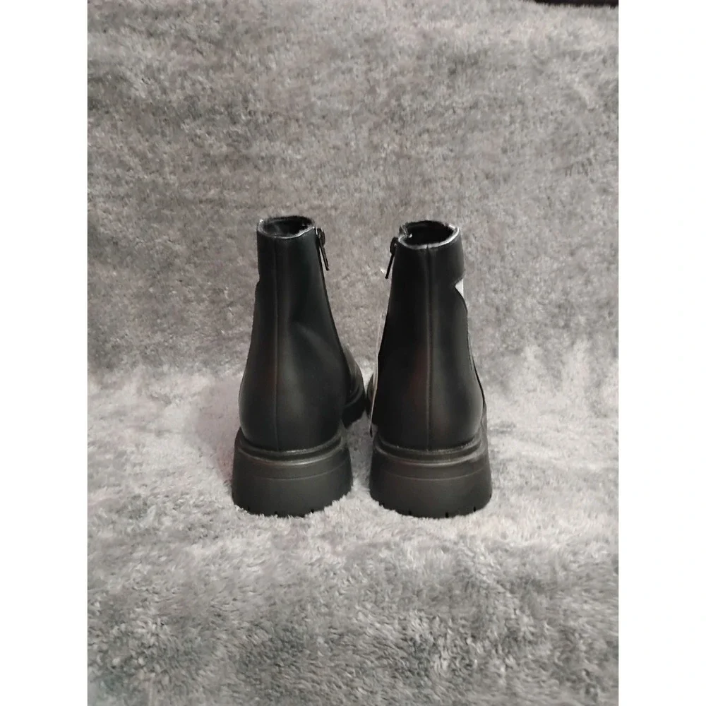Wonder Nation Toddler And Girls Glitter Star Chelsea Boots Size 6
